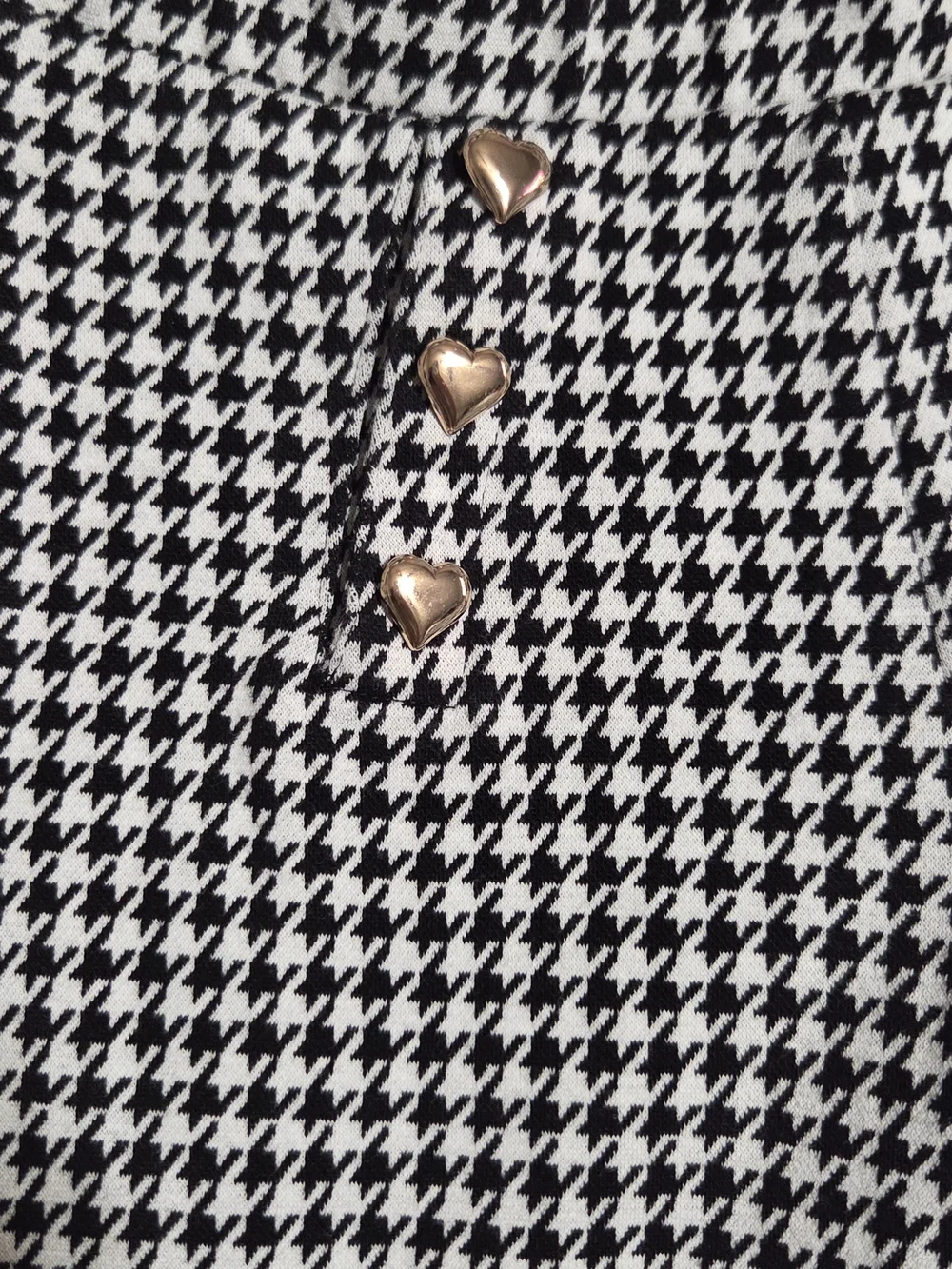 Old Navy Black Cardigan with Pink Smiley Dot Knit